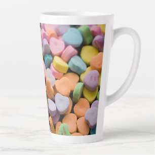 TASSE LATTE LES COEURS DE LA BOUGIE DE VALENTINE