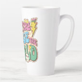 Tasse Latte Les enseignants changent le monde (Droite)