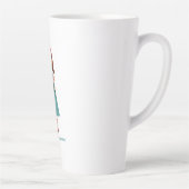 Tasse Latte Les filles peuvent faire plus.. point - édition li (Droite)