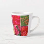 Tasse Latte Les fleurs colorées (Droite)