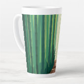 Tasse Latte Les forêts de bambou (Angle gauche)