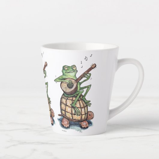Tasse Latte Les Grenouilles Du Progrès (Droite)