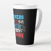 Tasse Latte Les joueurs qu'ils respectent (Angle droit)