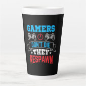 Tasse Latte Les joueurs qu'ils respectent (Devant)