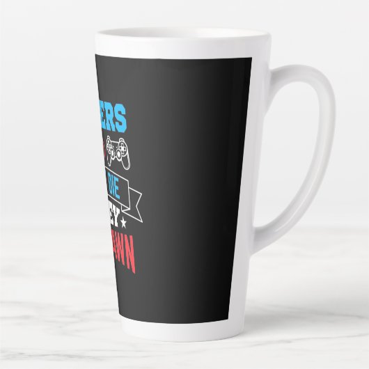 Tasse Latte Les joueurs qu'ils respectent (Droite)