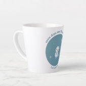 Tasse Latte Les jours de neige sont les meilleurs (Angle gauche)