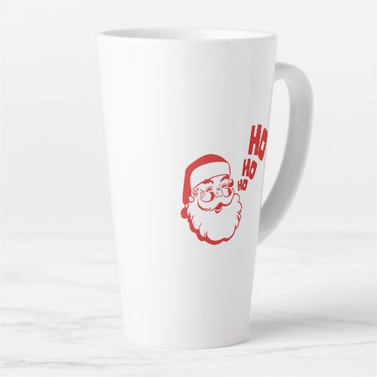 Tasse Latte Les matraques (Angle droit)