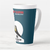 Tasse Latte Les passionnés de train ferroviaire britannique (Angle droit)