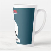 Tasse Latte Les passionnés de train ferroviaire britannique (Droite)