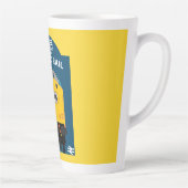 Tasse Latte Les passionnés de train ferroviaire britannique (Droite)