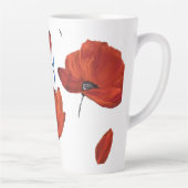 Tasse Latte Les pavots (Droite)
