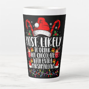 Tasse Latte Les Plus Susceptibles De Boire Des Marshmallows Ch