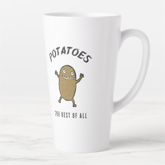 Tasse Latte Les pommes de terre sont les meilleures de toutes