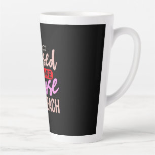 Tasse Latte Les Professeurs Sont Heureux Ceux Qui Enseignent