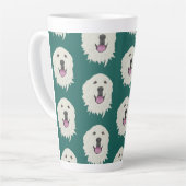 Tasse Latte Les Pyrénées (Angle gauche)