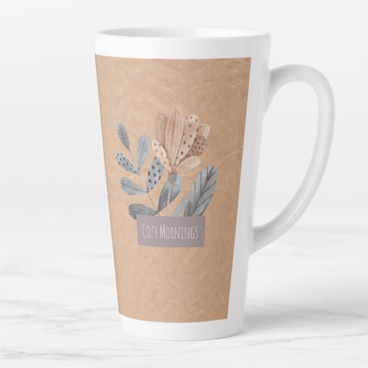 Tasse Latte Les rêves de forêts défraîchis (Droite)