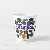 TASSE LATTE LES ROCHERS DE LA JOURNÉE DE SOMMEIL ! (Devant)