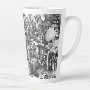 Tasse Latte Les Sept Péchés Mortels - Fierté
