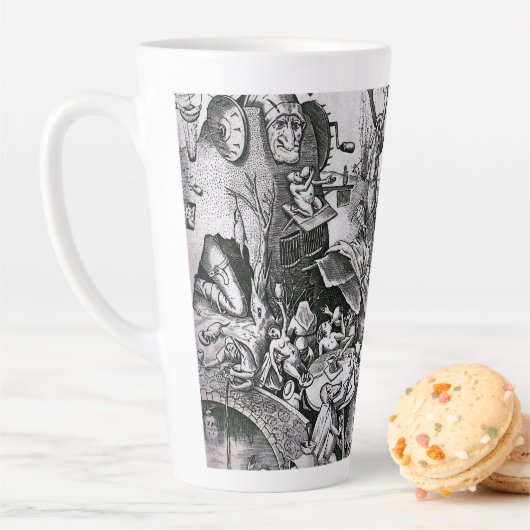 Tasse Latte Les Sept Péchés Mortels - Gluttonie (En situation)
