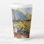 Tasse Latte Les tournesols de Waimanalo (Devant)