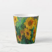 Tasse Latte Les tournesols Monet (Devant)
