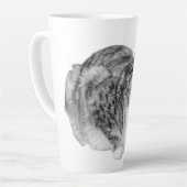 Tasse Latte Les Whiskers de la pensée (Angle gauche)