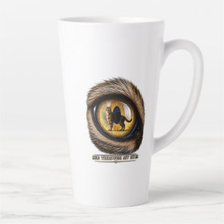 Tasse Latte Les Yeux d'un Chat ne Mentent Jamais