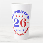 TASSE LATTE L'ESPRIT DE 26 - SEMIQUINCENTENAIRE (Devant)