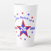 TASSE LATTE L'ESPRIT DE 26 - SEMIQUINCENTENNIAL (Devant)