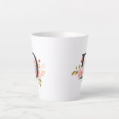 Tasse Latte Lettre D (Devant)