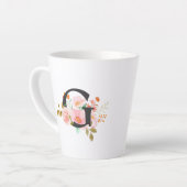 Tasse Latte Lettre G (Angle gauche)