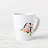 Tasse Latte Lettre G (Angle droit)