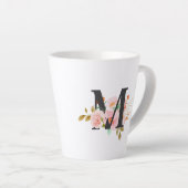 Tasse Latte Lettre M (Angle droit)