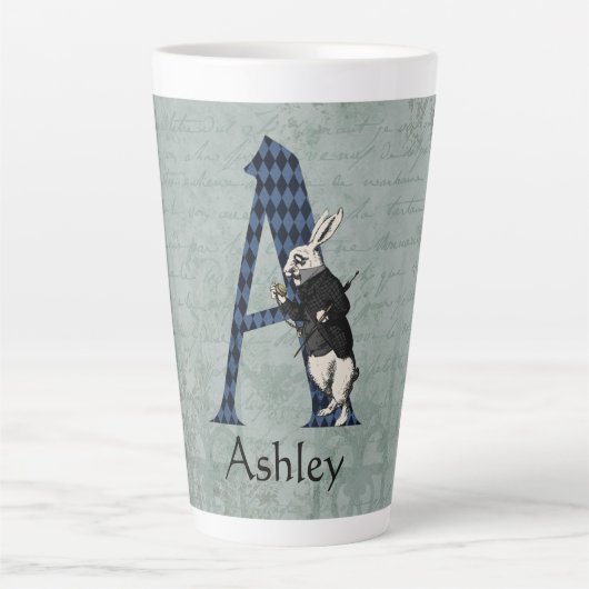 TASSE LATTE LETTRE TAPIS BLANC A (Devant)