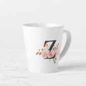 Tasse Latte Lettre Z (Angle droit)