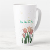 Tasse Latte Lever comme le Soleil (Angle droit)