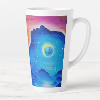 Tasse Latte L'histoire du soleil et de la lune