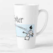 Tasse Latte L'hiver (Droite)