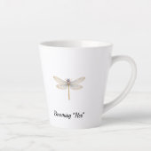 Tasse Latte Libellule  (Droite)