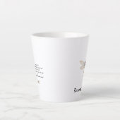 Tasse Latte Libellule  (Devant)