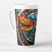 Tasse Latte libellule en verre (Angle gauche)