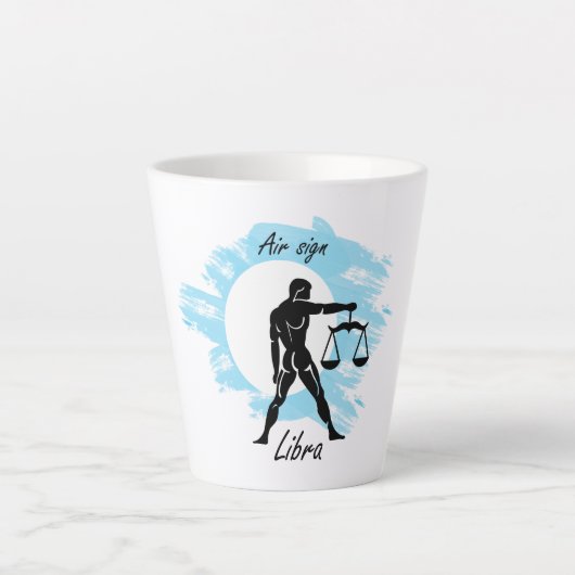 Tasse Latte Libra (Devant)
