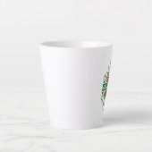 Tasse Latte Libre la Palestine (Devant)