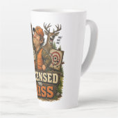 Tasse Latte Licensed To Miss (Angle droit)