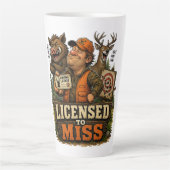 Tasse Latte Licensed To Miss (Devant)