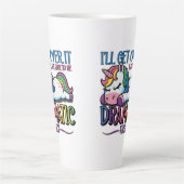 Tasse Latte Licorne Dramatique (Devant)