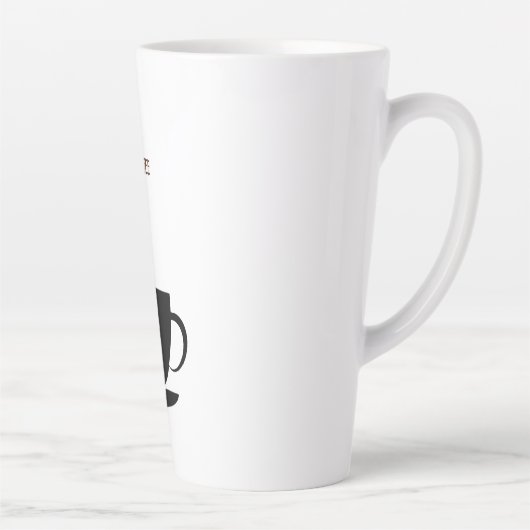 Tasse Latte Life is being after a coffee (Droite)