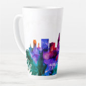 Tasse Latte Ligne aérienne Augusta (Angle gauche)
