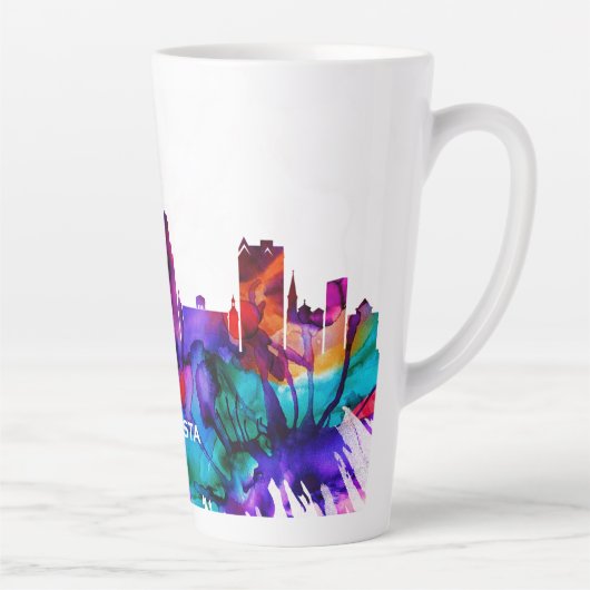 Tasse Latte Ligne aérienne Augusta (Droite)