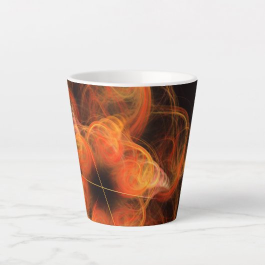 Tasse Latte Lignhtworks Abstract (Devant)